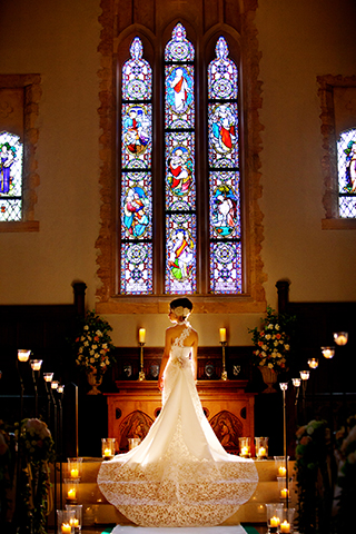 堤写真館　熊本　阿蘇高原聖フランシス森の教会　結婚式　ウエディング