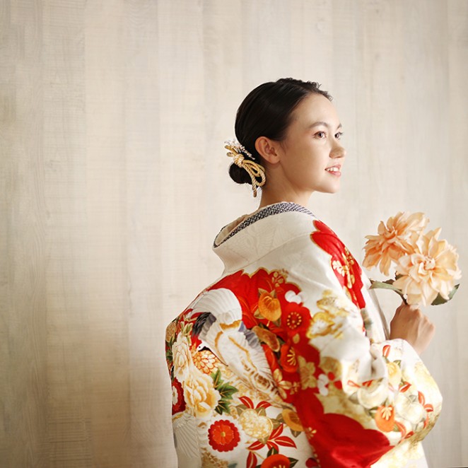 和装 結婚式前撮り