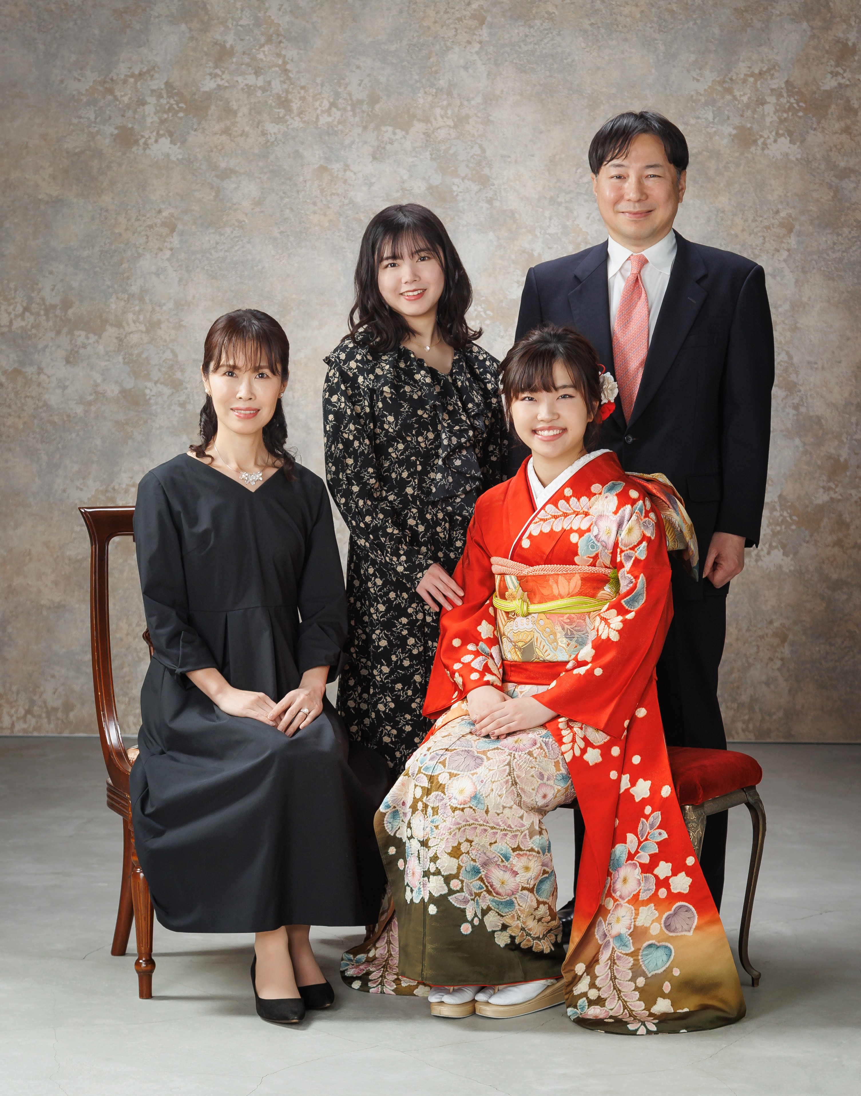 家族写真記念